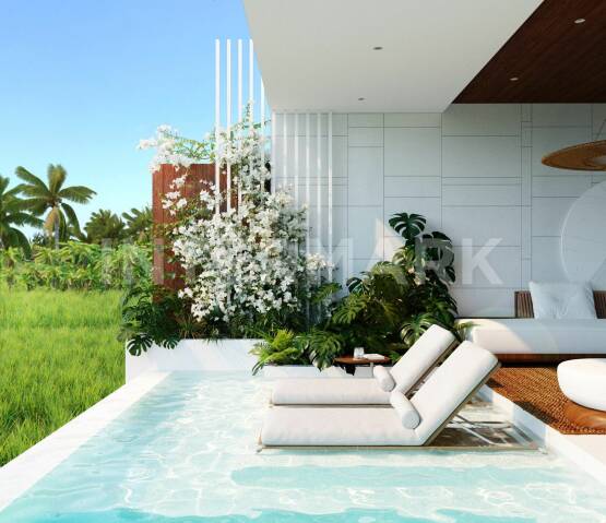  Дизайнерская видовая вилла с 1 спальней в Убуде, Bali Убуд, Фото 1